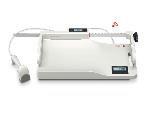 Picture of SECA 333i - EMR ready digital baby weighing scale with WLAN function (5gram graduation)